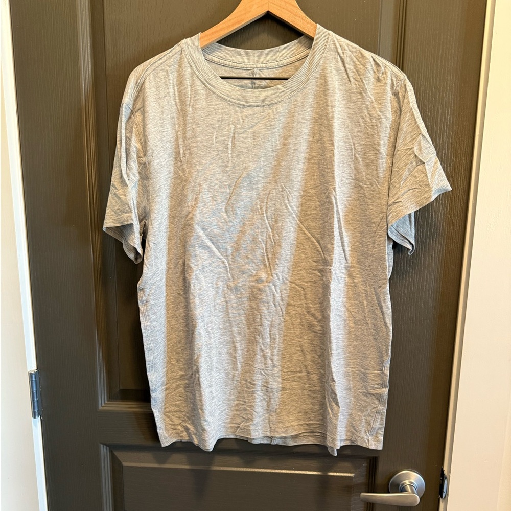 Lululemon Light Grey Vitasea All Yours Boyfriend Tee